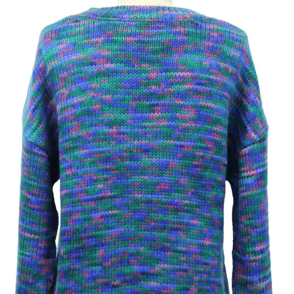 NWT Anthropologie MOTH Marled Boat Neck Pullover Sweater - Picture 3 of 6